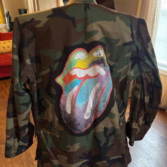 Rolling Stones Army Jacket - Picture 1 of 4